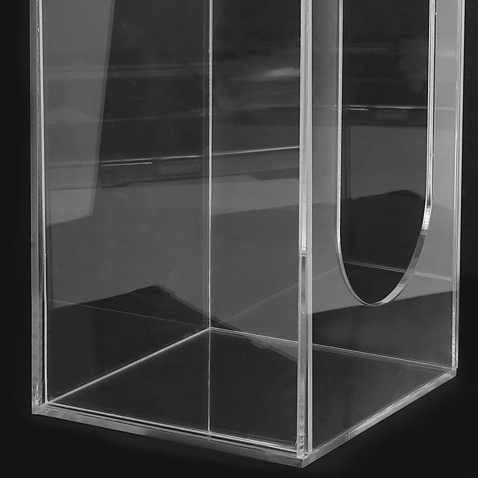 

Mount Dispenser Acrylic Gloves Storage Box Face Organizer Tissue Holder Space Saving Easy Install For Hospitals Labs