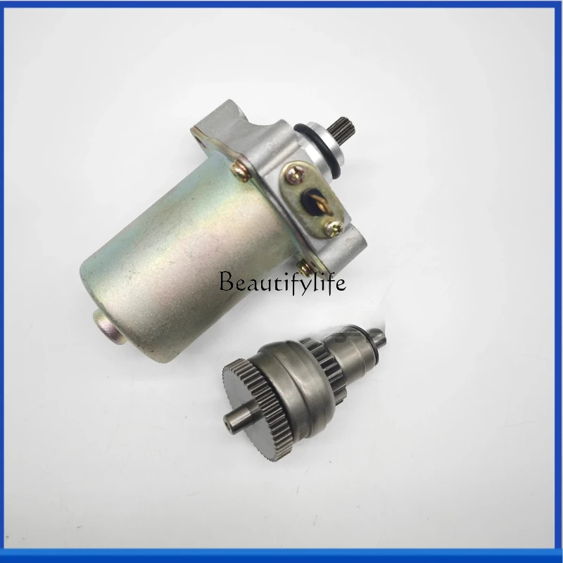 

*Motorcycle Silver Handsome Lady Start Motor Motor Start Motor