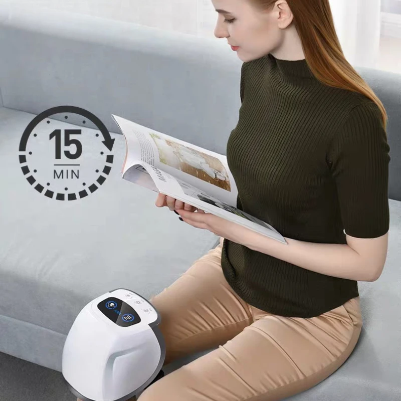 

Knee Therapy Device with LED Control Far Infrared Heat & Vibration for Swelling, Pain & Muscle Relax