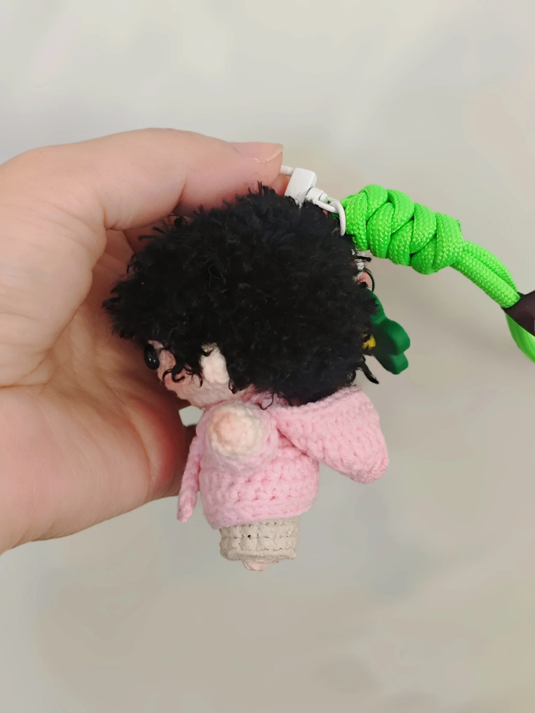 手作りかぎ針編み人形-セレブリティを囲む超可愛い漫画風クリエイティブギフト-完成品-お祝い用品-革新的なおもちゃ