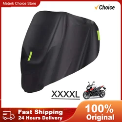 Universal Motorcycle Cover Outdoor Sun Protection Against Dust All Season Waterproof 210D Oxford Cloth Bicycle Motorbike Covers