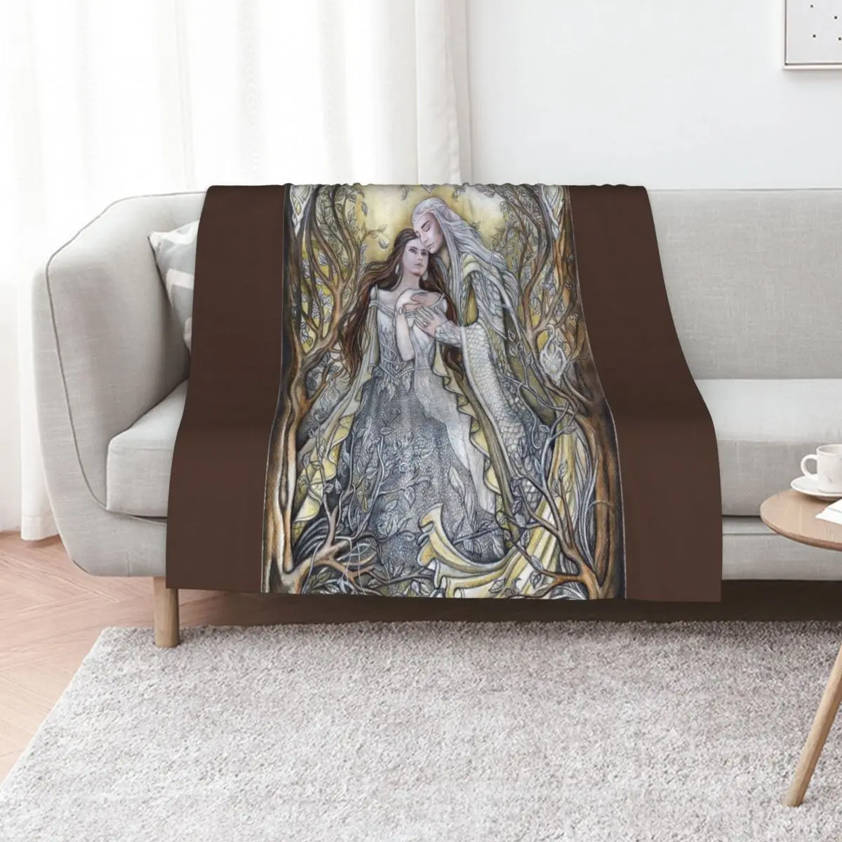 

Secret Love Throw Blanket Custom Bed Fashionable Warm Thins Blankets