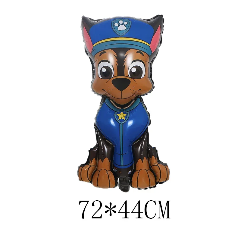 مجموعة بالونات كلب باو دورية كرتونية ، فيلم ألومنيوم ، رايدر ، مطاردة ، ايفرست ، ألعاب أطفال ، ديكور حفلة عيد ميلاد #5