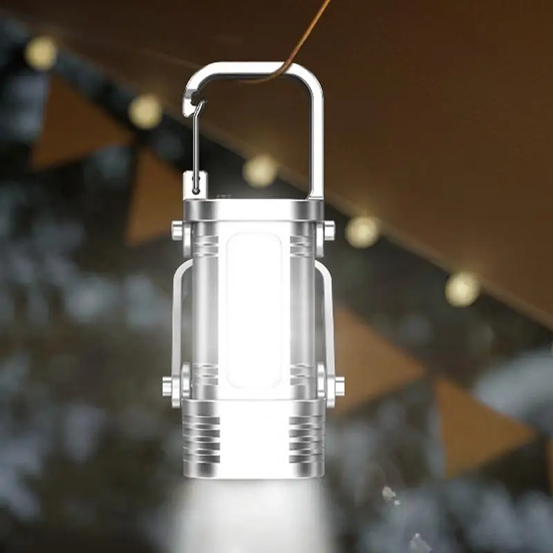 Porte-clés LED Rechargeable, petite lampe de poche Rechargeable, accessoire d'éclairage d'urgence extérieur