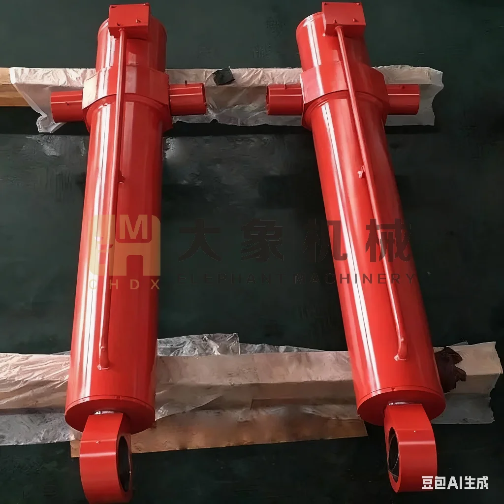 Superior Thrust Steering Double Acting Customized Oil Pressure Cylinder Flotation Machine Long Service Life Hydraulic Cylinder
