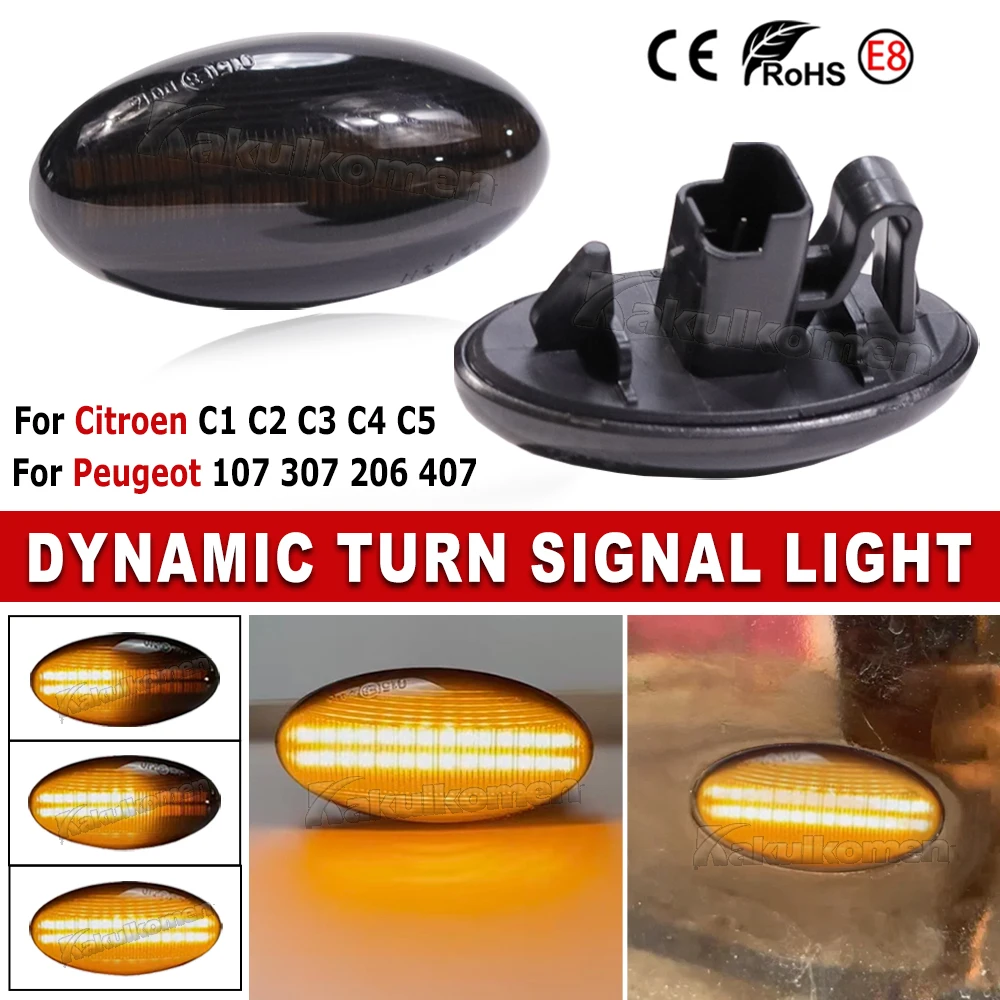 2X Car Led Turn Sig…