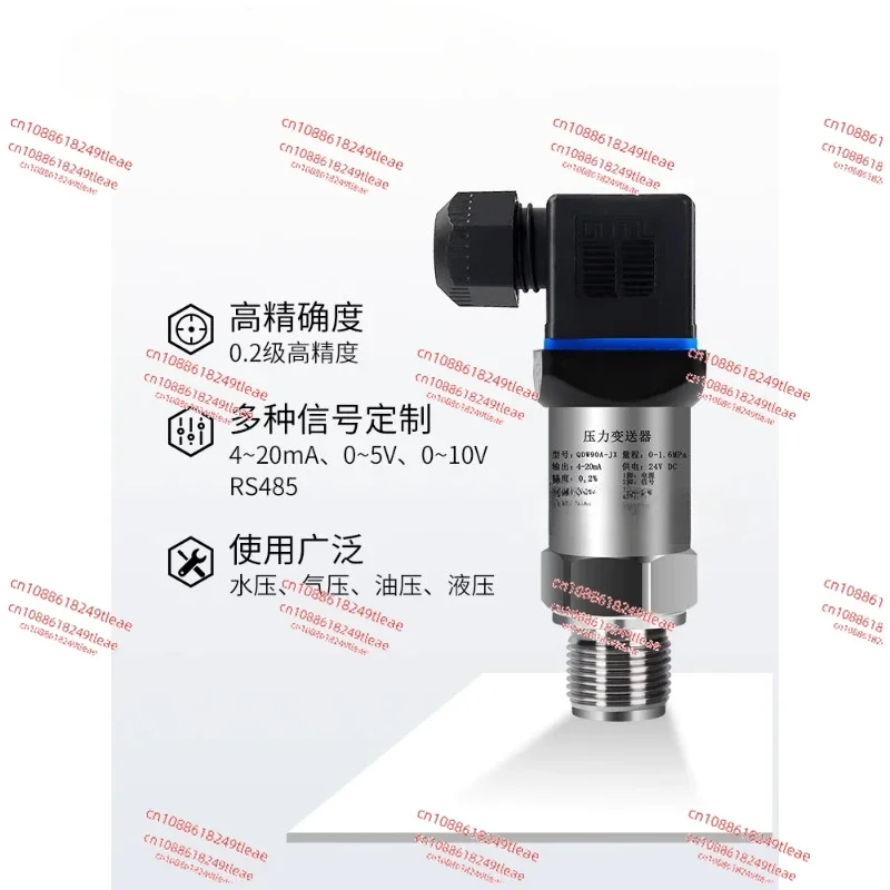 Pressure transmitter sensor High precision with digital display compact high temperature resistant type