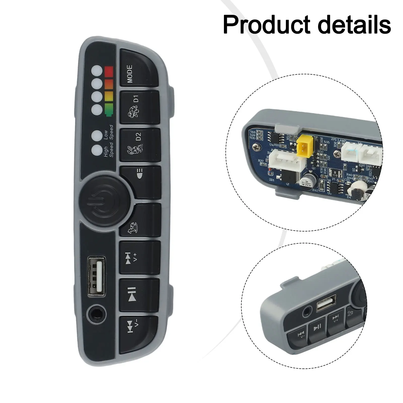 For Baby Carriage Multifunctional Central Control Electric Car Central Control Power Supply Stable Performance