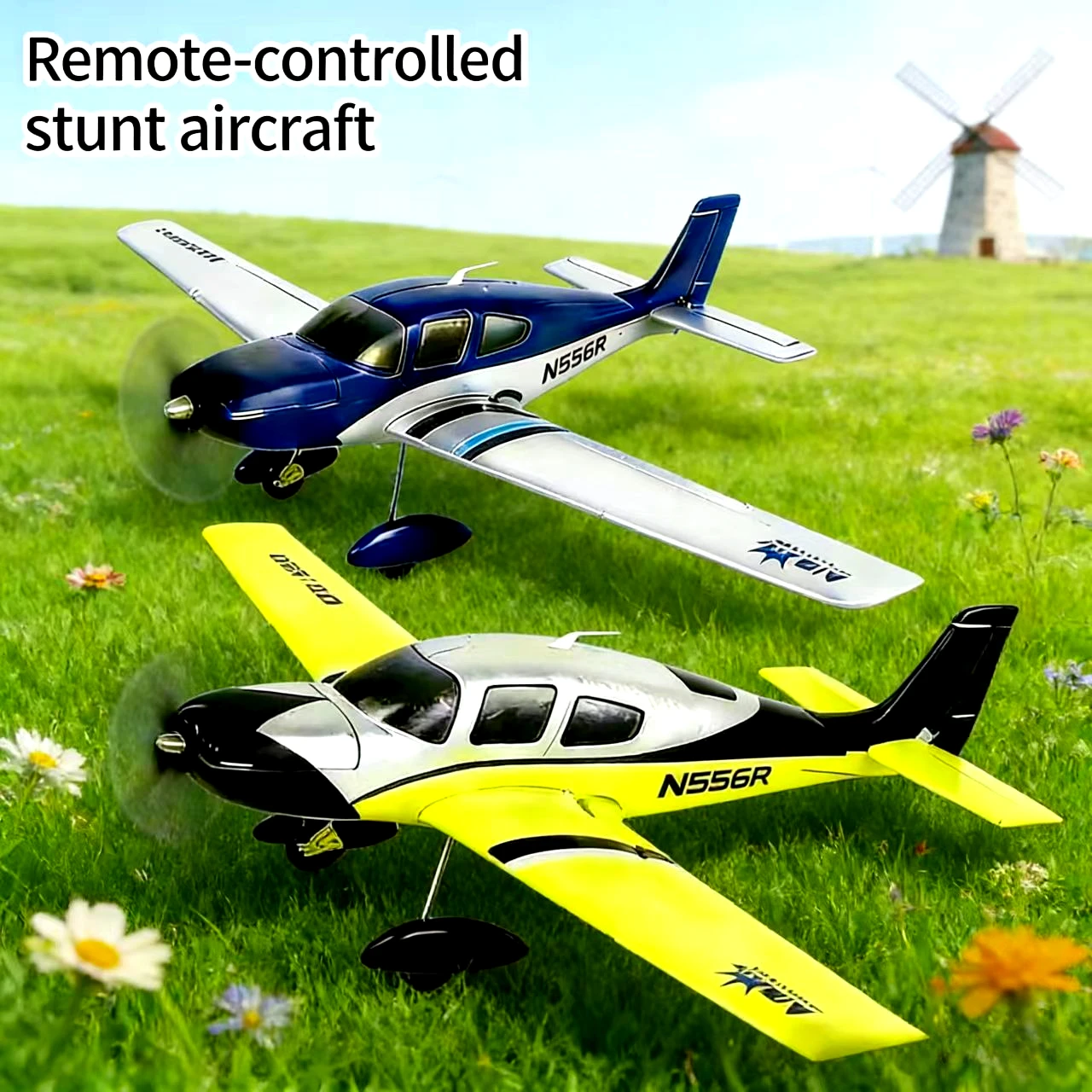 

QIDI-580 4-channel SR22 wireless remote control toy, equipped with 1504 brushless motor, specially designed for children