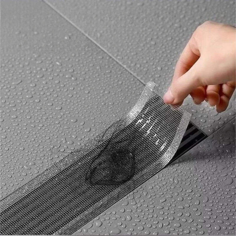 

‌ Самоклеящаяся сливная сетчатая лента рулонного типа для ловушки для волос в ванной комнате и противомоскитный фильтр-лист