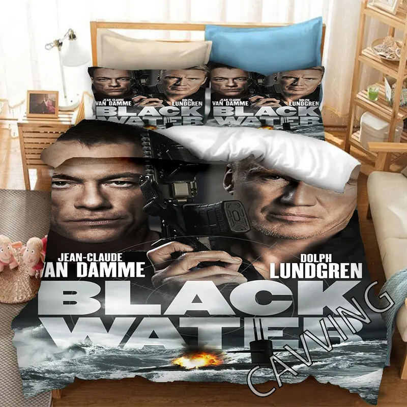 Jean Claude Van Damme 3d Printed Bedding Set Duvet Covers & Pillow Cases Comforter Quilt Cover (US/EU/AU Sizes)   H01