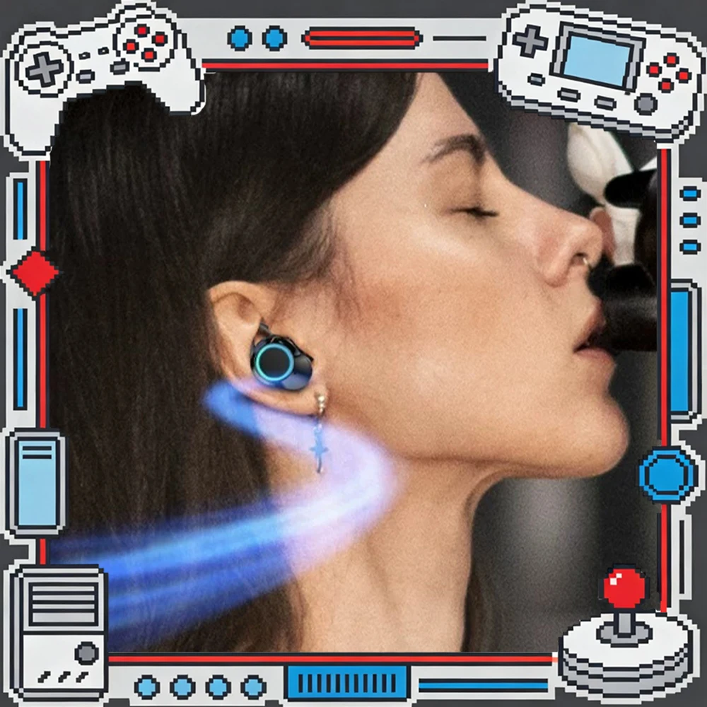 RJJT G3plus Wireless Headphones Stereoscopic Panoramic Surround Acoustic Fidelity Wireless Bluetooth Headset Dual Audio Decoding
