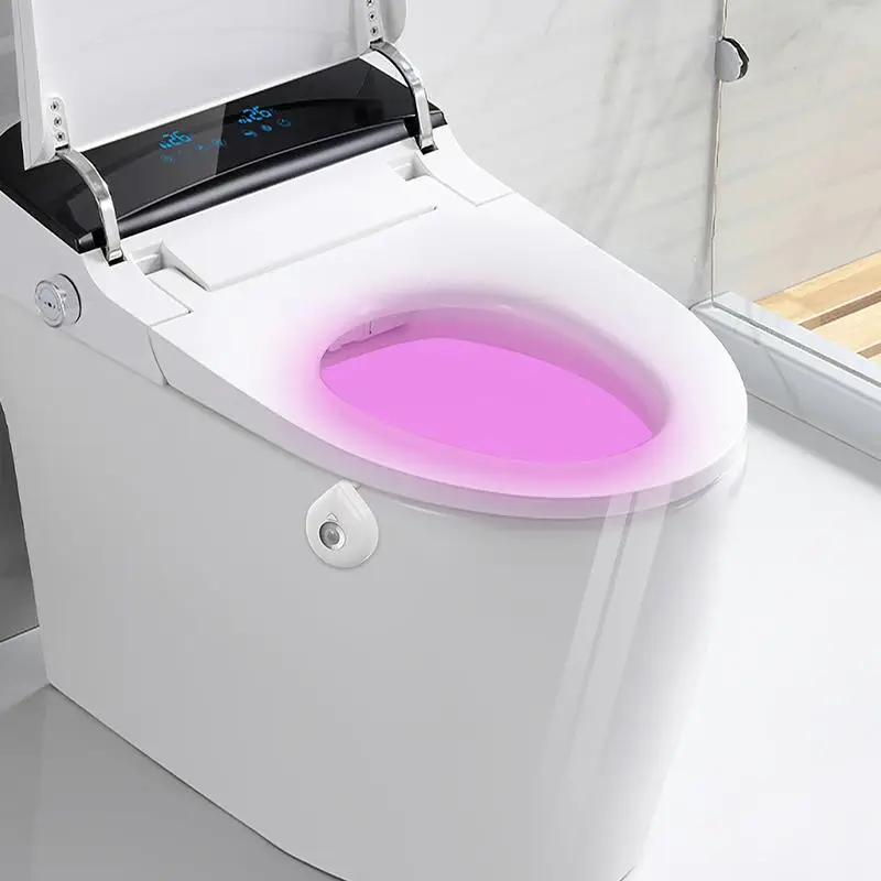 

Color Changing Toilet Light Bathroom LED Toilet Bowl Light Smart Toilet Light Battery Powered Light For Home Apartment Hotel