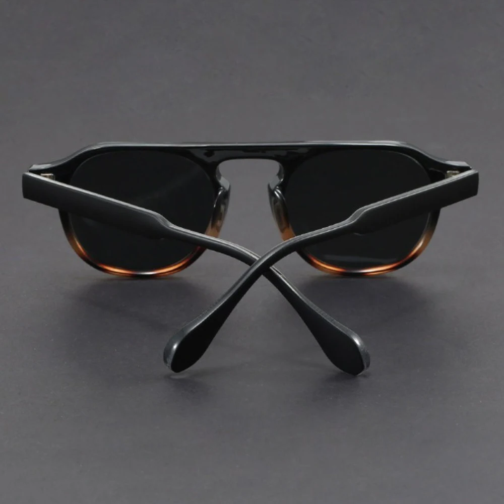 Marka oryginalne okulary w stylu vintage dla mężczyzn modne okulary z octanu z osłoną черепахи wysokiej jakości odcienie okulary dla kobiet — zdjęcie 3