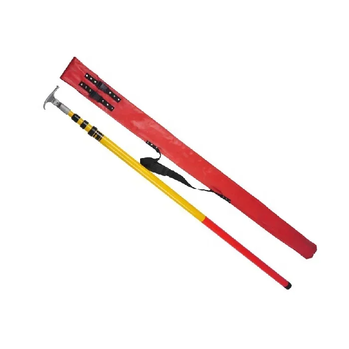 3-10M Fiberglass (FRP) High-Voltage Telescopic Hot Stick: Triangle Design for Operations