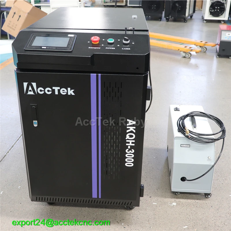 Powerful 2000w 3000w Laser Welding Machine 3 In 1 Thin Metal Laser Cutter 1000w Laser Rust Removal For Small Business