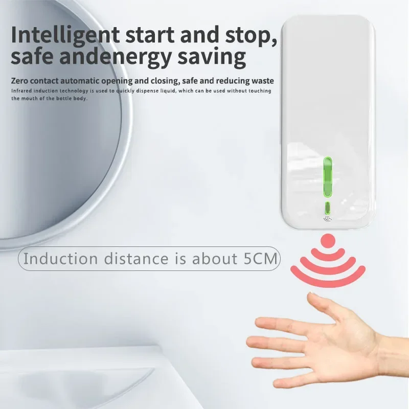 Automatic foam sensing soap dispenser