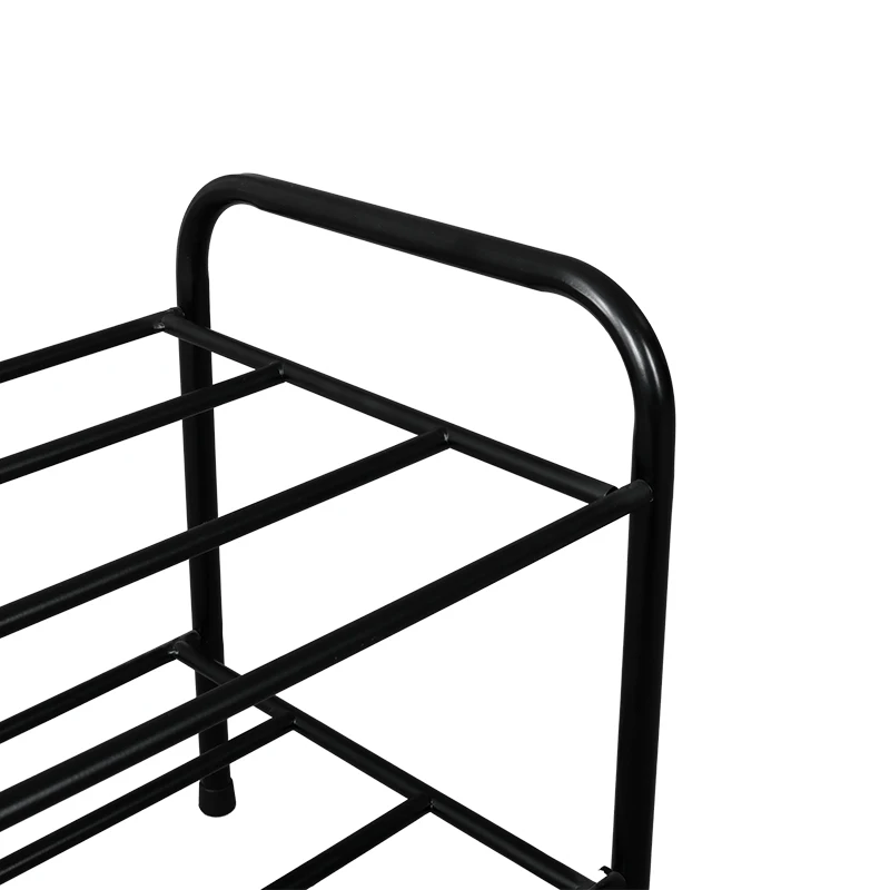 Premium Quality Portable Shoe Hanging Rack Shoe Display Shelf for Entrance Living Room Detachable 2 Tier Heavy Duty Shoe Rack