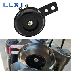 Motorcycle ATV Electric Horn 12V 1.5A 105db Waterproof Round Horn Speaker Suitable For Yamaha MT09 SP MT07 MT03 MT125 MT25 T700