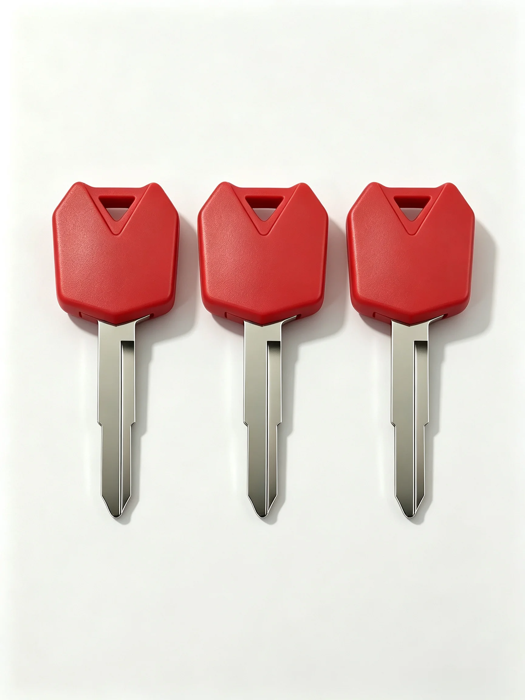 Motorcycle Key Blank Uncut Keys for Kawasaki ZXR400 ZX-6R 10R 12R 14R ZX750 Z1000 ZR1200 ZZR1400 Anti-Theft Chip Placement