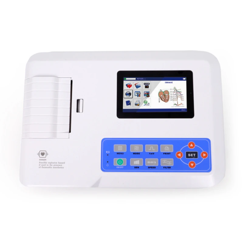 

CONTEC China digital three channel ECG300G 3channel cheap price ecg machine