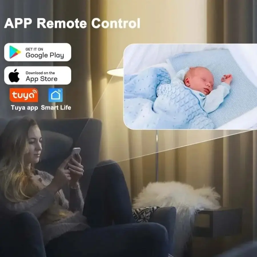 

Tuya Smart Life Alexa WiFi Camera, 5K 10MP Outdoor Security Cam with Auto Tracking PTZ & Dual Lens for 24/7 Home Surveillance