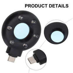 Portable Anti-camera Detector For Travel And Hotel Rental Wireless, Infrared Infrared Anti-camera Detector Anti-GPS New