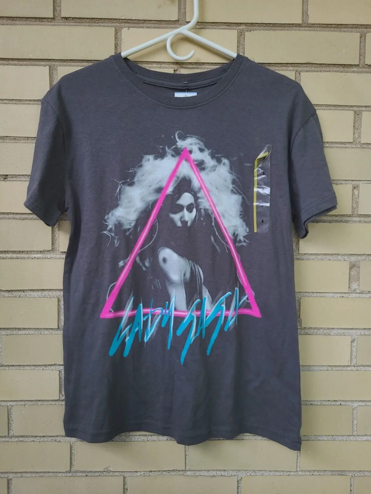 Lady Gaga Illuminati T Shirt Gray Size Small