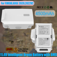 11.4V 4500mAh Intelligent Drone Battery with BMS Tech for FIMI X8 SE 2020 2022 V2 Instant Protection|Fast Charging DC02A5