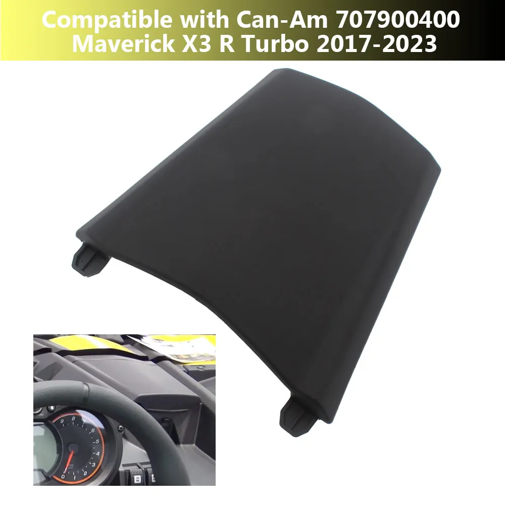 1Pc Front  Interior Center Dash Cover UTV Accessories Fit For Can-Am 707900400 Maverick X3 R Turbo 2017-2023
