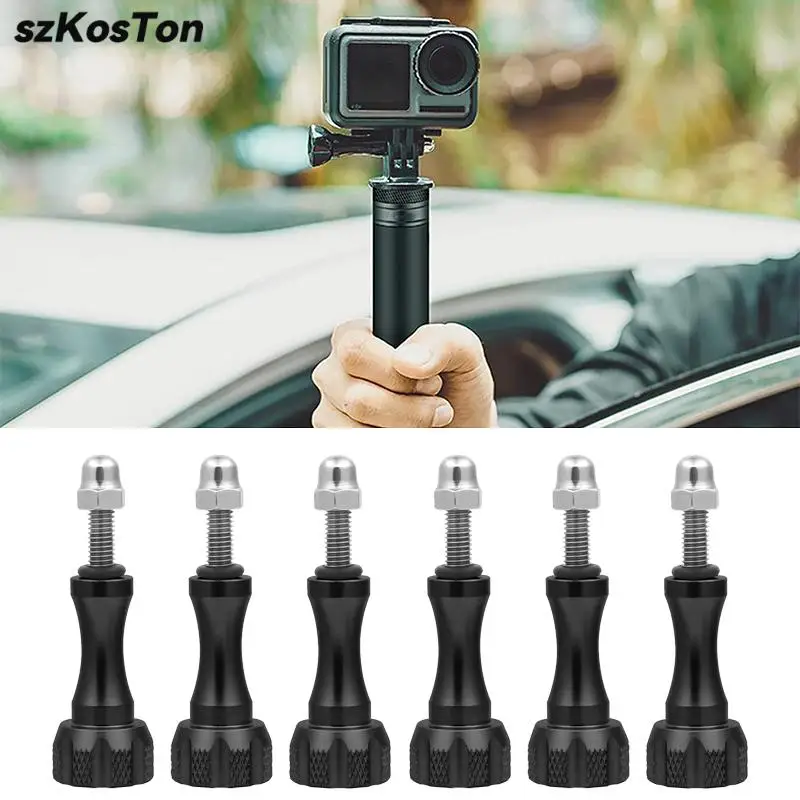 

Long Thumbscrew with Cap Thumb Screw Set for Go Pro Accessories Handhold Stick Mount for GoPro 13 12 11 10 9 8 Insta360 X4 DJI