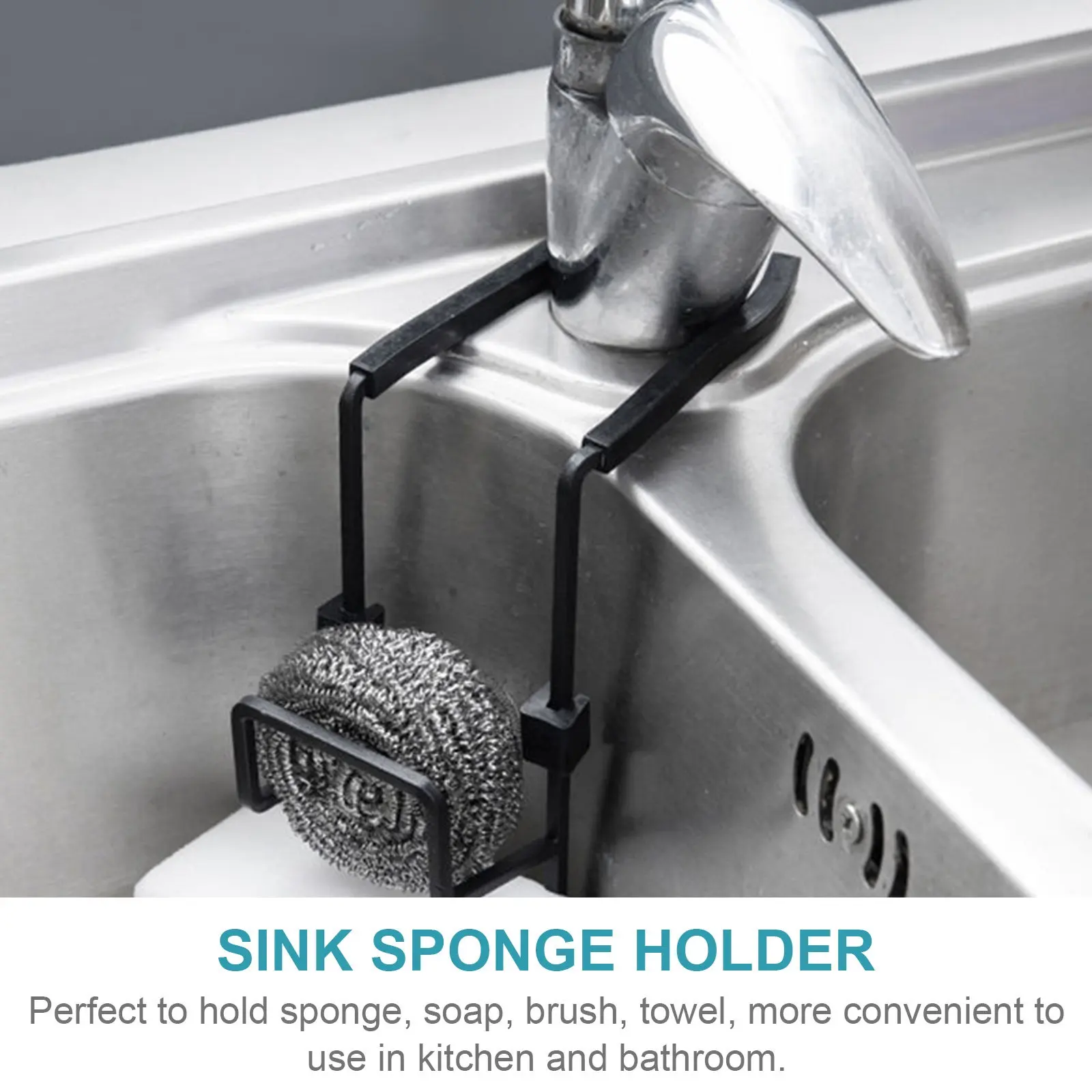 Kitchen Sink Sponge Organizer Rack