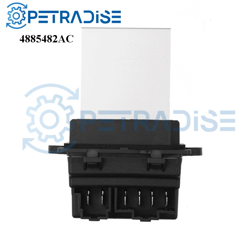 New HVAC Blower Motor Resistor For Chrysler Town Country Voyager Dodge Durango Jeep Auto Parts OEM 4885482AC 4885482AA 4885482AB