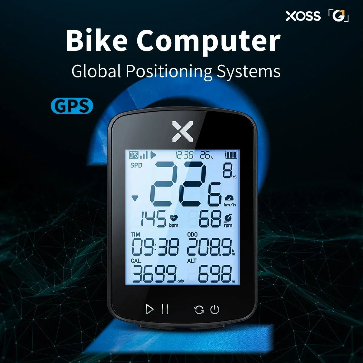 New Xoss G+ G2 G plus 2 Bike Computer GPS Generation Cycling Wireless Speedometer Tracker Odometer Road MTB Bike ANT+