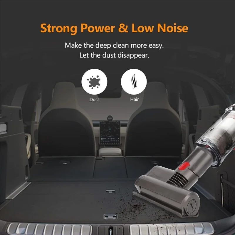 

ABWR-мини-насадка-щетка для Dyson V7 V8 V10 V11 V15, беспроводные пылесосы для кровати, дивана, ковра, автомобиля, глубокая чистка