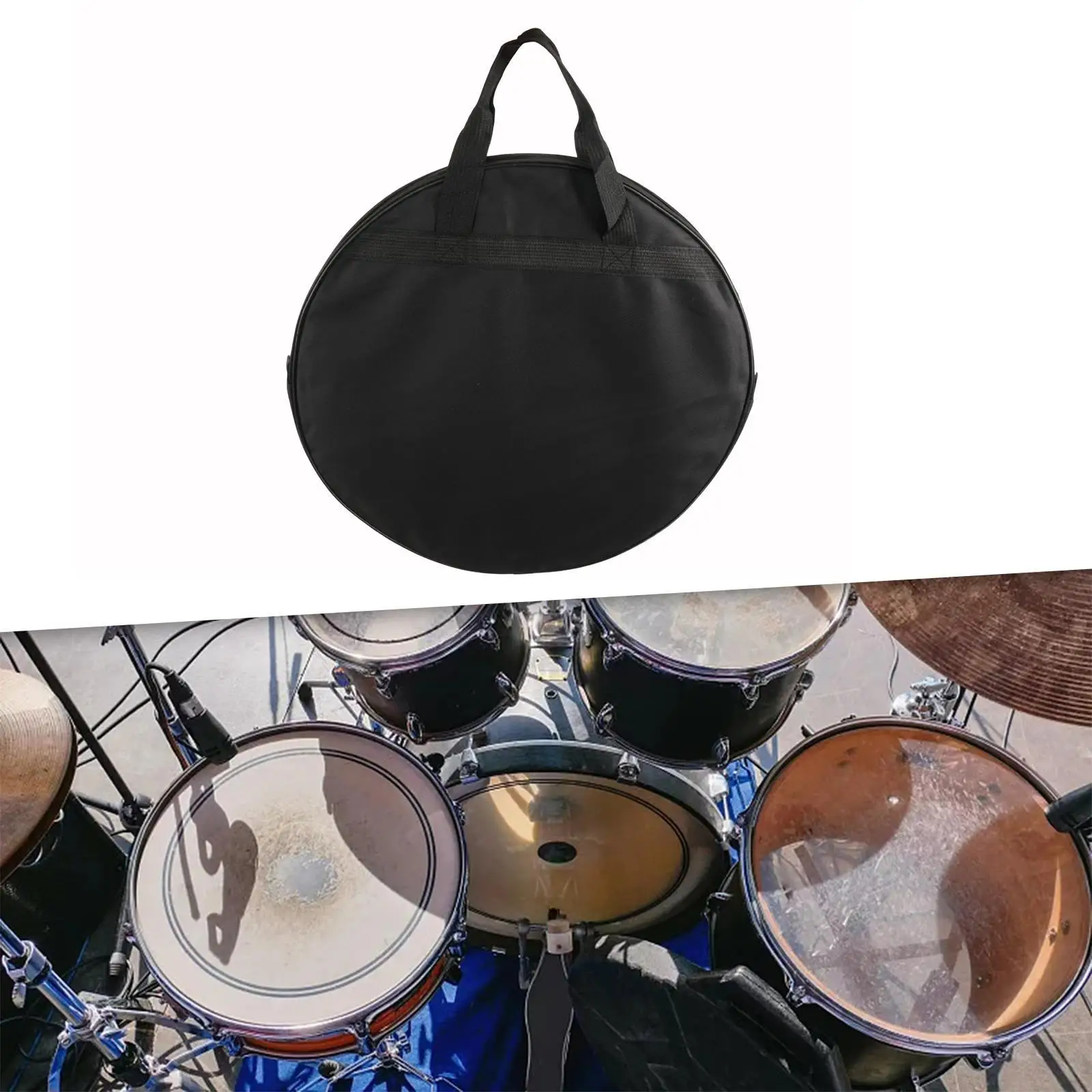 

Cymbal Bag 20 inch Waterproof Percussion Instruments Drum Accessories Bag