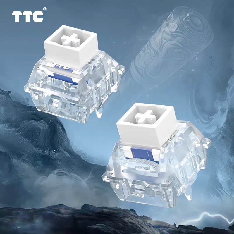 

TTC RGB King Sacred Heart Magnetic Switches Linear Full Transparency RGB Freely Setting Pre-Travel Magnetic Keyboard Gaming PC