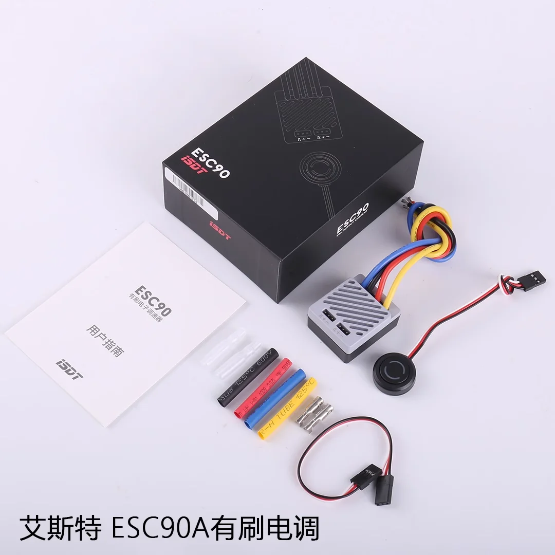 ISDT ESC70 ESC90 WP 1080 70A 90A Wasserdichter ESC 2 ~ 3S Einstellbare BEC Telefonsteuerung 540/550 Bürstenmotor für 1/8 1/10 Auto