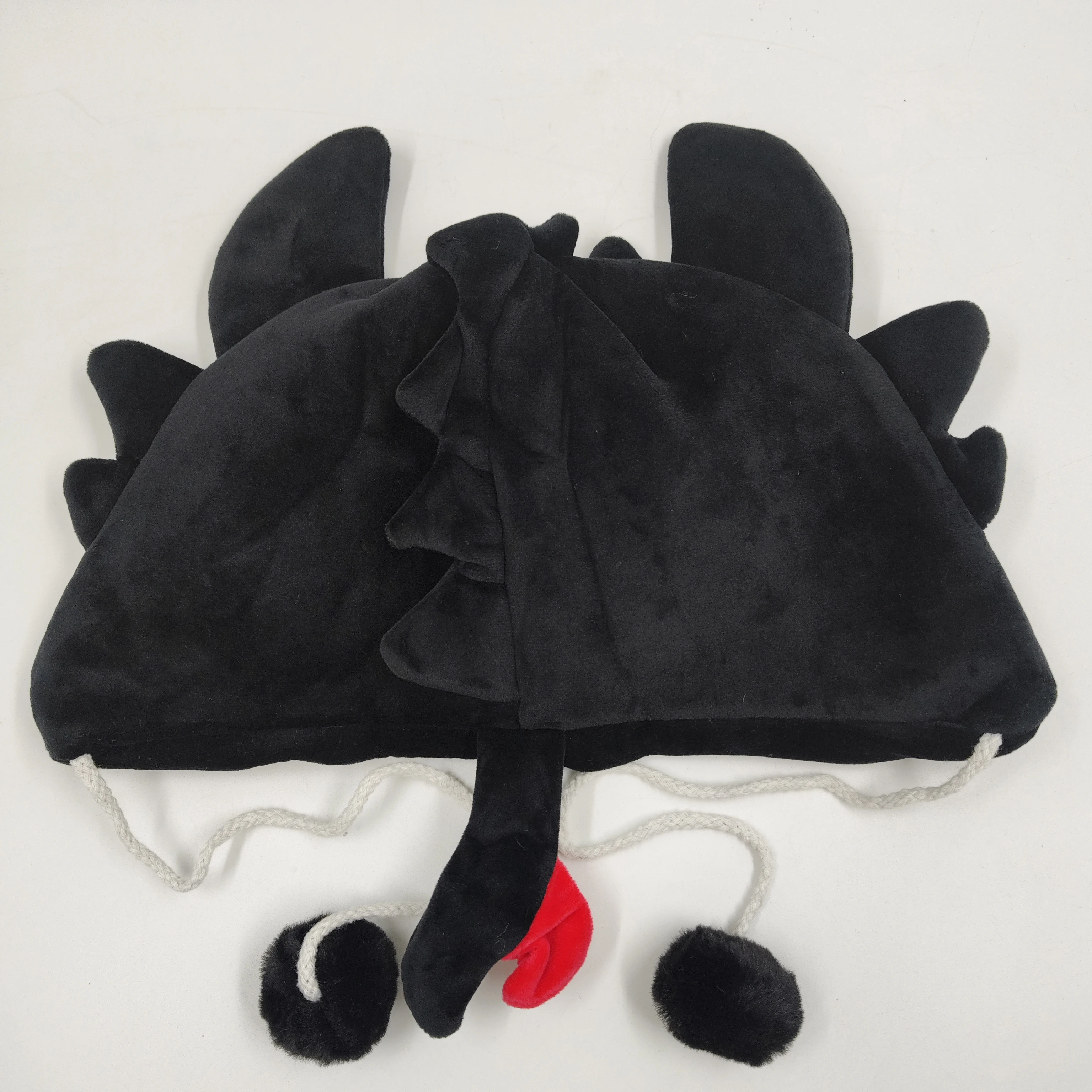 Brdwn 1PC للجنسين التنين تأثيري آذان عيون زي قبعة