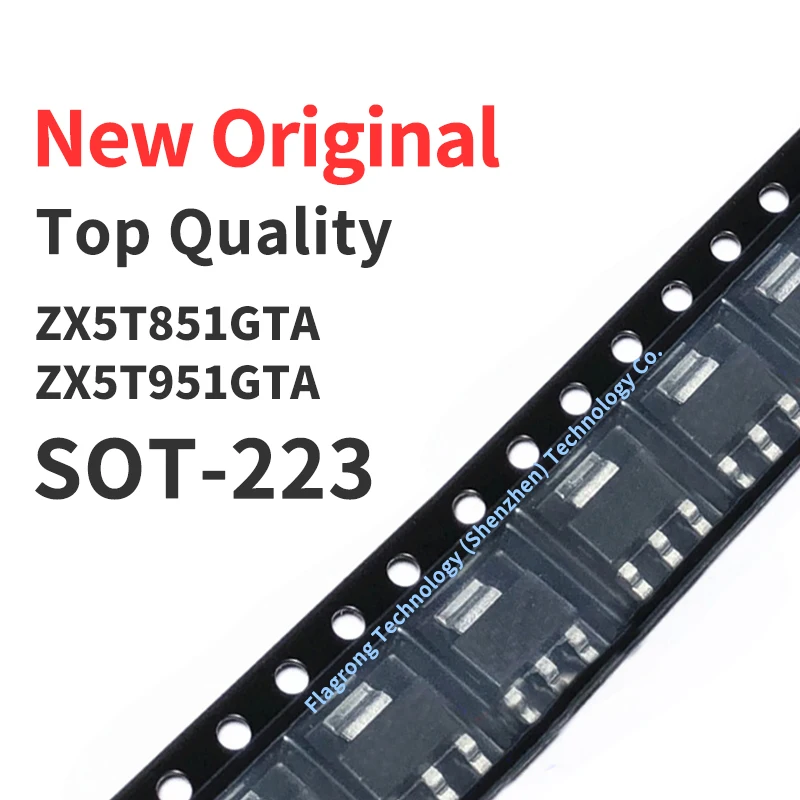 

(10 Pcs) ZX5T851GTA ZX5T951GTA SOT223 New Original Chip IC