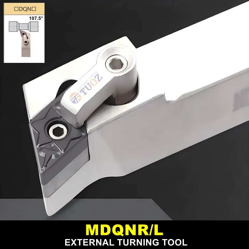 High quality MDQNR MDQNL MDQNR2020K15 MDQNL2020K15 MDQNR2525M15 MDQNL2525M15 20MM 25MM External Turning Tool Holder Cutter