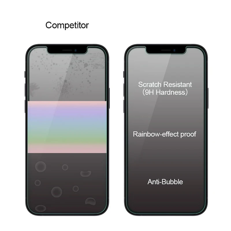 100pcs AG matte Glass For IPHONE 16 15 14 13 12 11 Pro XS MAX XR  2.5D Clear Tempered Glass For IPHONE 7 8 Plus Screen Protector