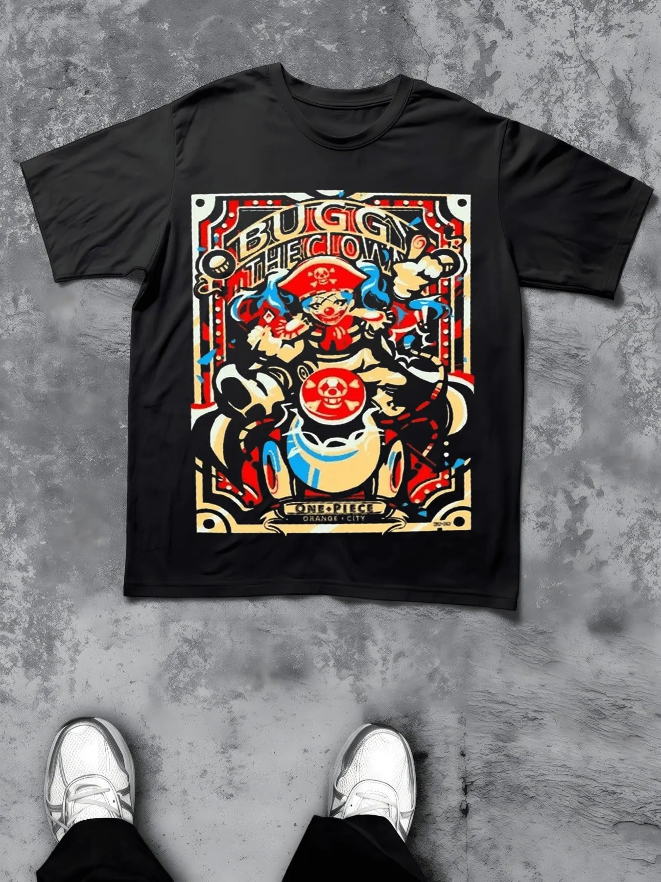 قطعة واحدة عربات التي تجرها الدواب المهرج أنيمي الرجال تي شيرت 2025 الصيف النساء قصيرة الأكمام عادية الجرافيك المحملة الشارع الشهير الكرتون طباعة قميص Y2k