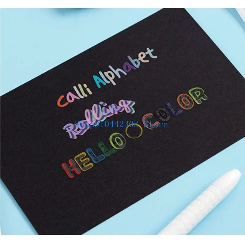 L4MD Colorful Letter Number Sticker Waterproof PVC Scrapbooking Sticker For Journaling Notebook Planner Phone Case Decoration