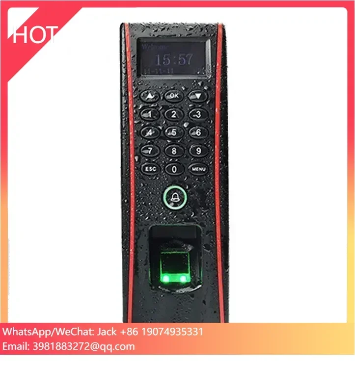 

Waterproof Metal 125KHz Keypad rfid EM Card reader Standalone Access Control TF1700