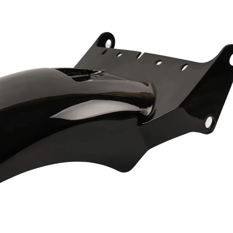 Motorcycle Fender Short Rear Fender With Lights Plug & Play Gloss Black Fit for Softail 2008-2017 2012-2017 Slim