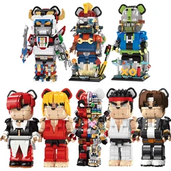 2024 New MOC Mechanical Bear Half Body Robot Blocks Building Bricks Assembling Model Collection Toys For Children Gifts Set