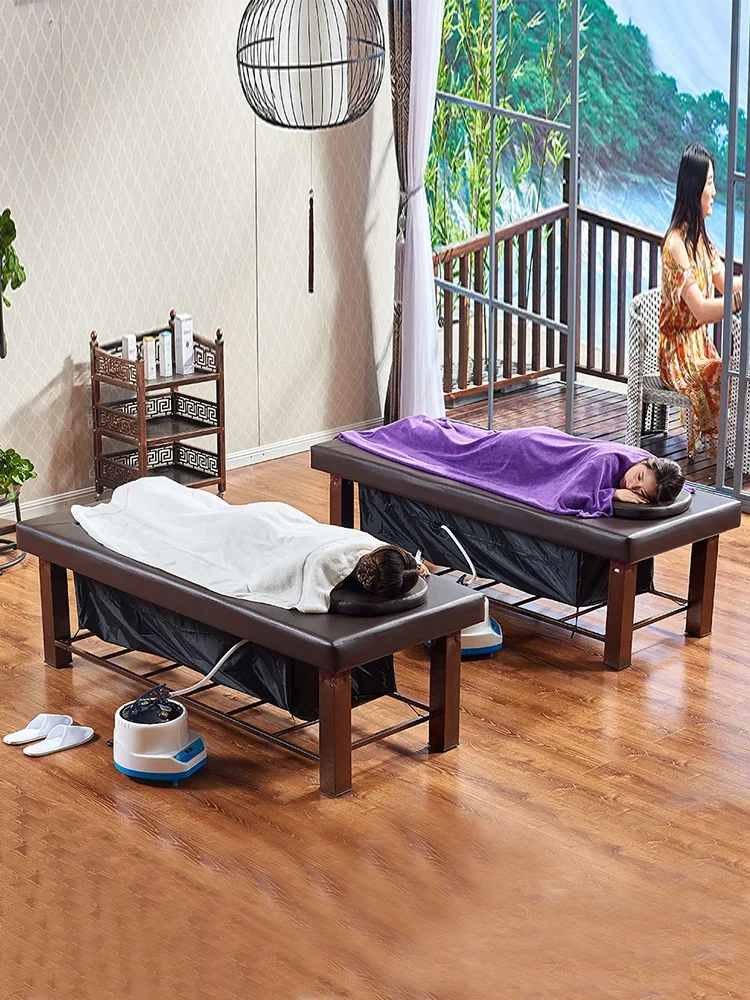 

Fumigation therapy bed, specialized for whole body use in beauty salons