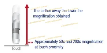 Disponibile Microscopio digitale Dino-Lite Basic AM2111 da 20x ~ 50x plus 200x con USB 2.0