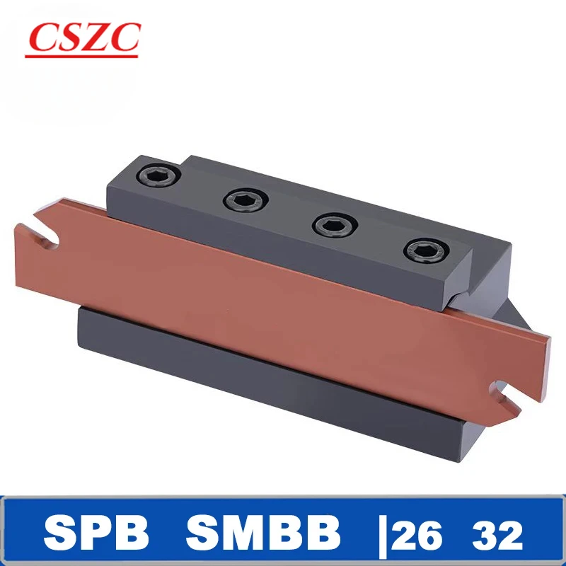 

SPB226 SPB326 SPB332 SPB432 SMBB1626 SMBB2026 SMBB2532 Grooving Cut-Off Cutter Holder SP300 200 NC3030 Lathe Turning Tool